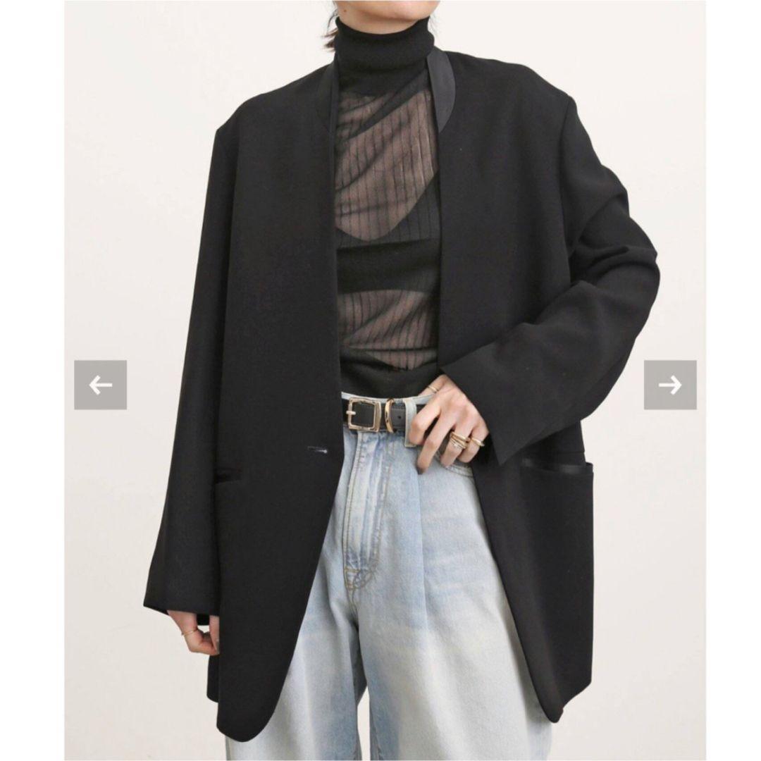 【新品未使用】L'Appartement ノーカラージャケット