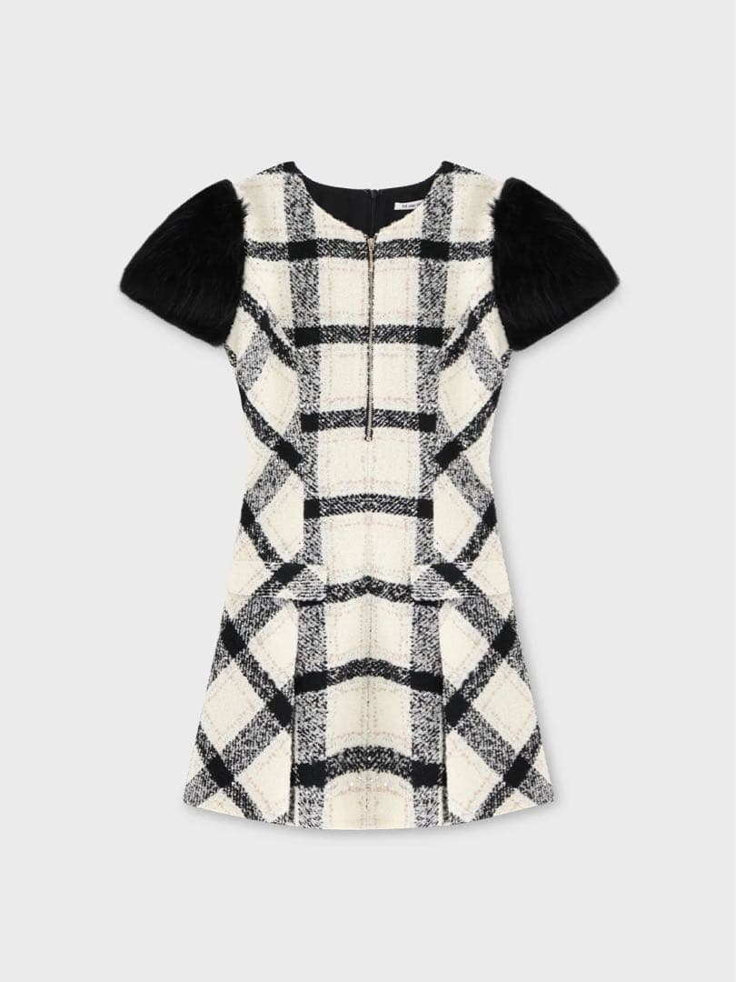 即購入⭕️M me eme Maison tweed mini onepiece