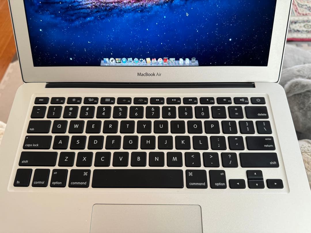 MacbookAir MC966J/A OS 10.5.7 USキーボード