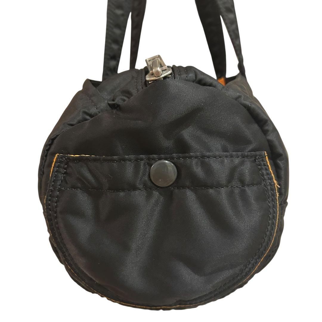 ✨廃盤極美品✨ PORTER TANKER ミニボストン ドラムバッグ 黒
