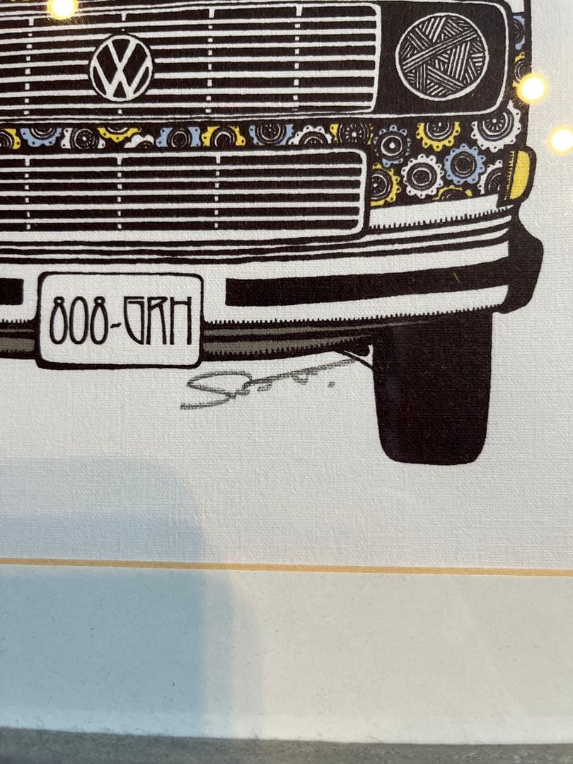 GREENROOM 絵画 アート ワーゲンバス