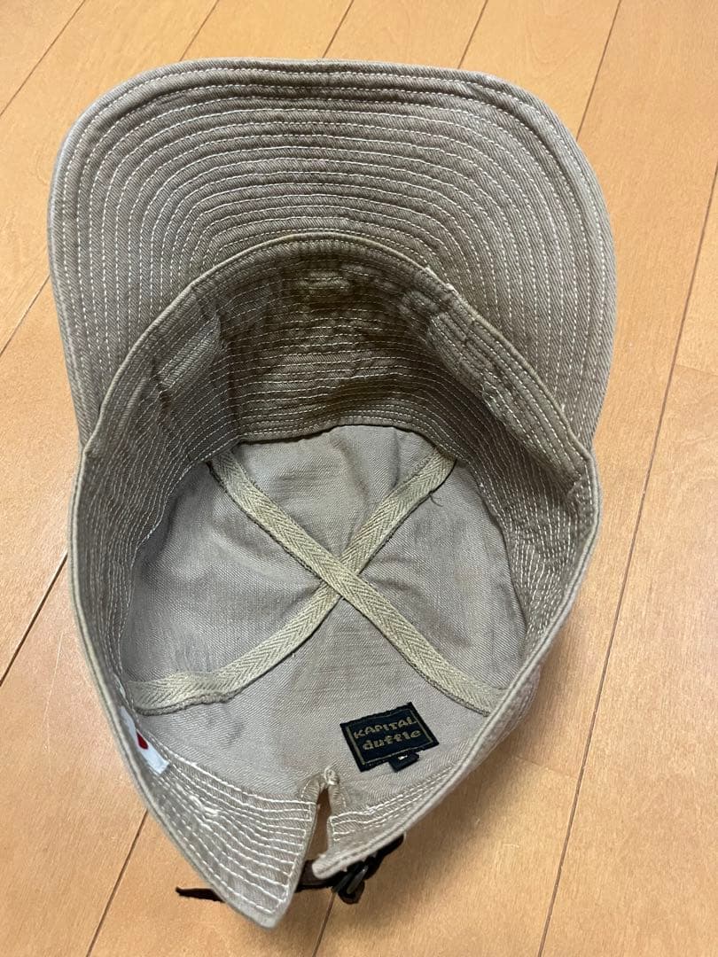 KAPITAL 老人と海 ワークキャップ 初期duffleロゴ