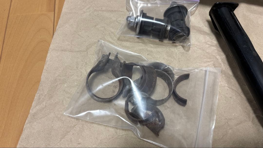 ゼファー750 純正マフラー&センタースタンド