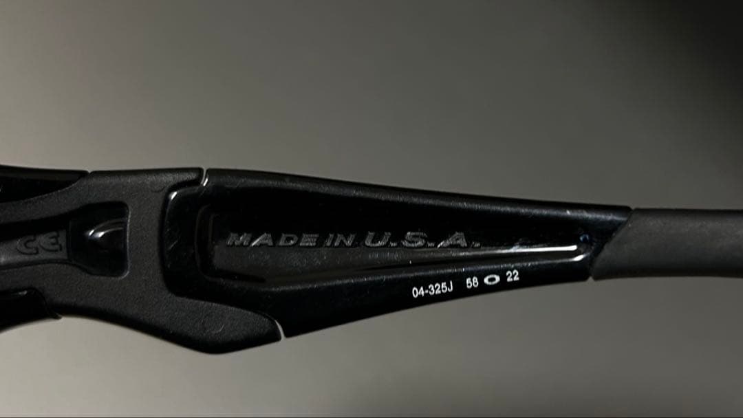 oakley straight jacket IO着用