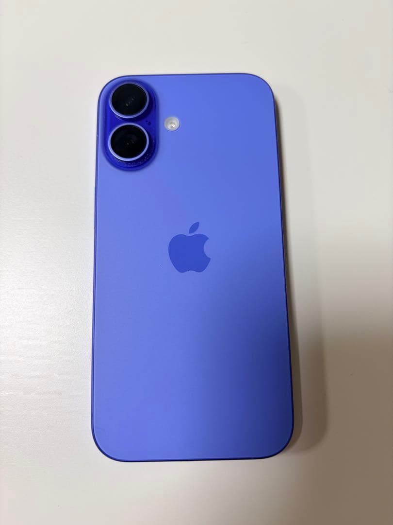 iPhone16 128GB ウルトラマリン SIMフリー バッテリー100%