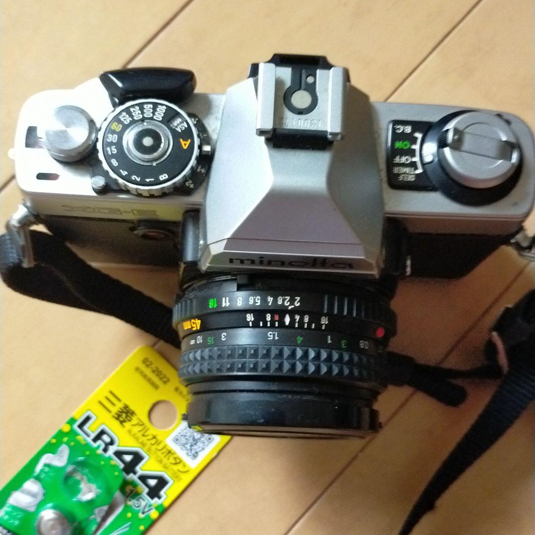MINOLTA　XG-E フィルム一眼レフカメラ