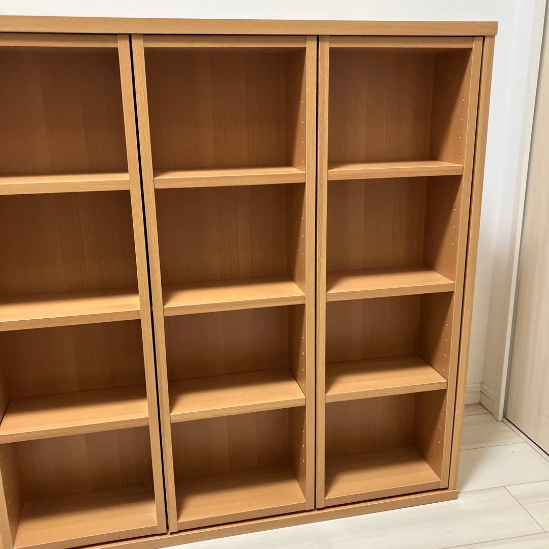 Y*o様 本棚　スライド収納棚　大容量　マンガ500冊以上収納可