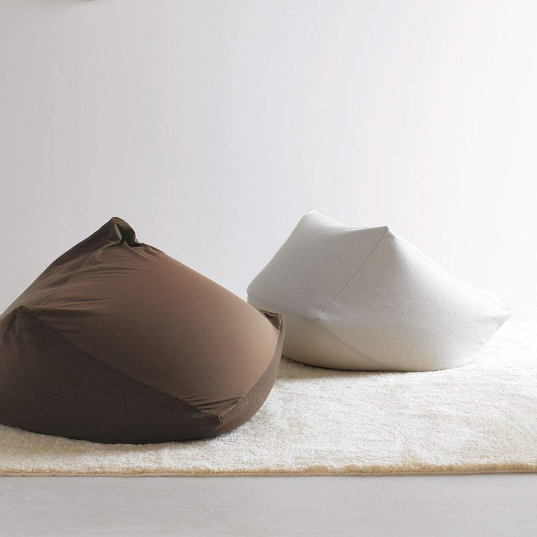 【美品】【ほぼ新品】無印良品 体にフィットするソファー・カバー付き