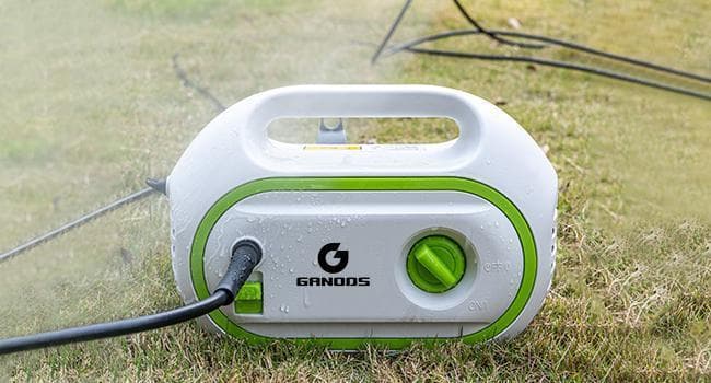 ハイパワー！ 高圧洗浄機 1400W 50Hz/60Hz 給水 蛇口・バケツ両用