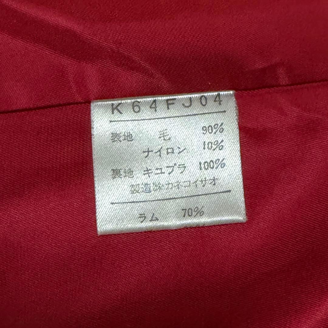 カネコイサオ　花柄刺繍ジャケット 赤　オーバーサイズ　ピンクハウス　ゆったり