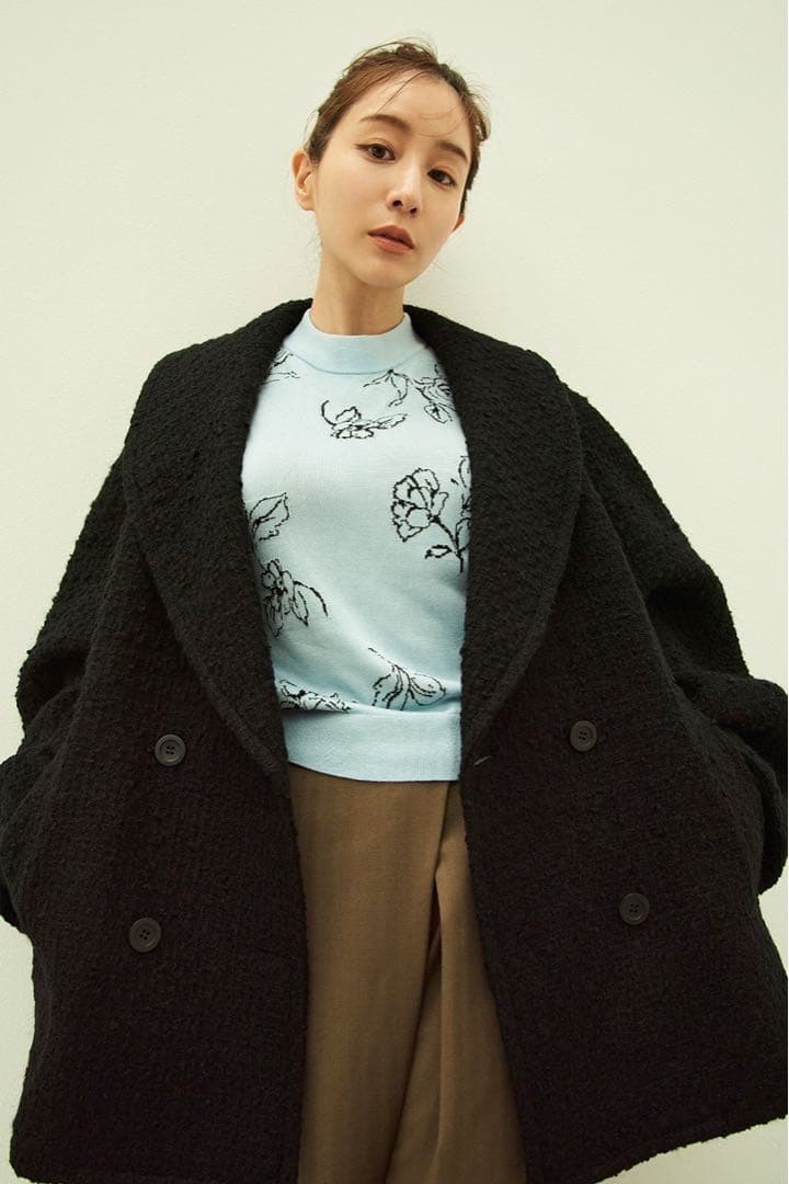 【新品未使用品】CLANE 田中みな実 コラボ ツイードコート サイズ0