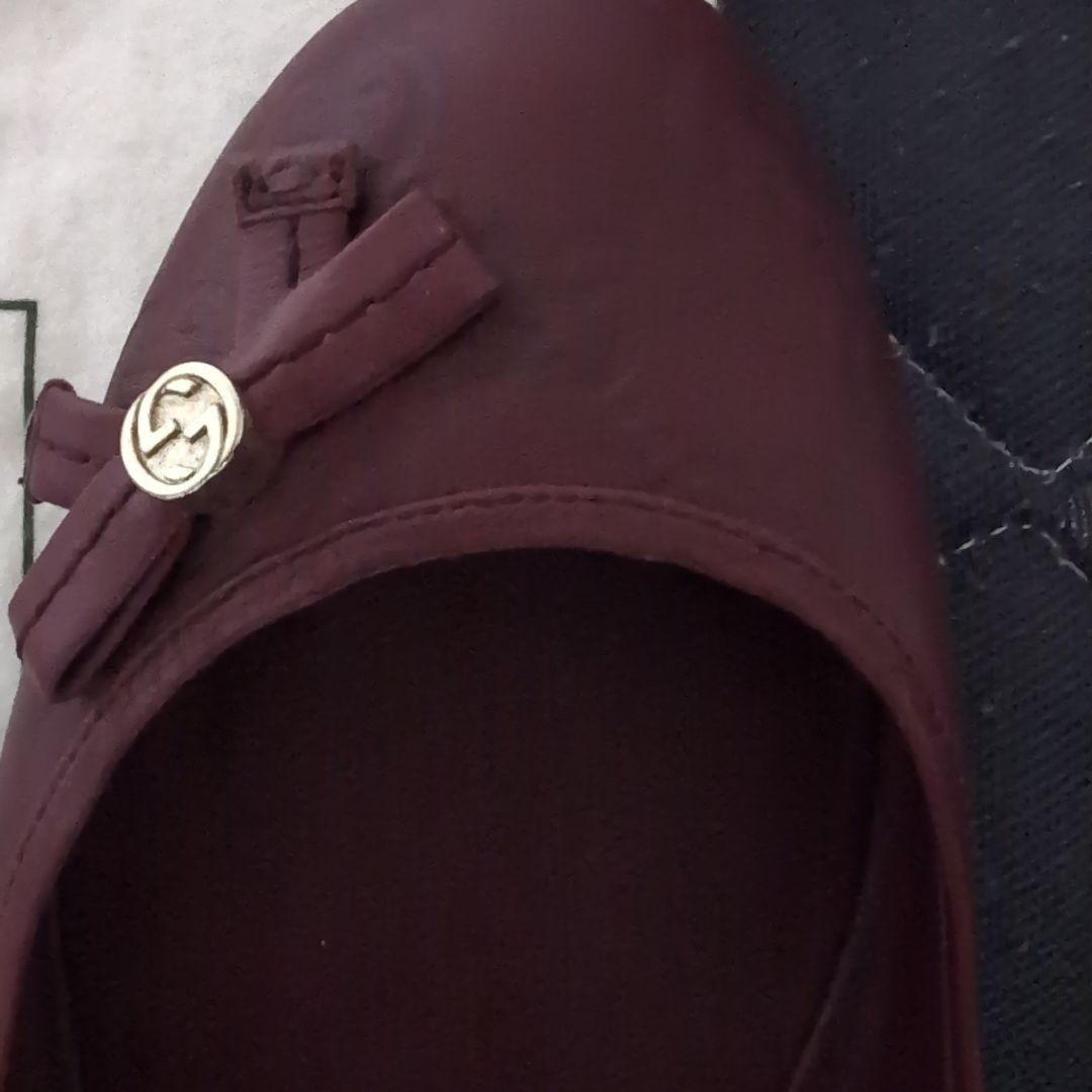 あややページです！ GUCCI グッチ レザー フラットシューズ