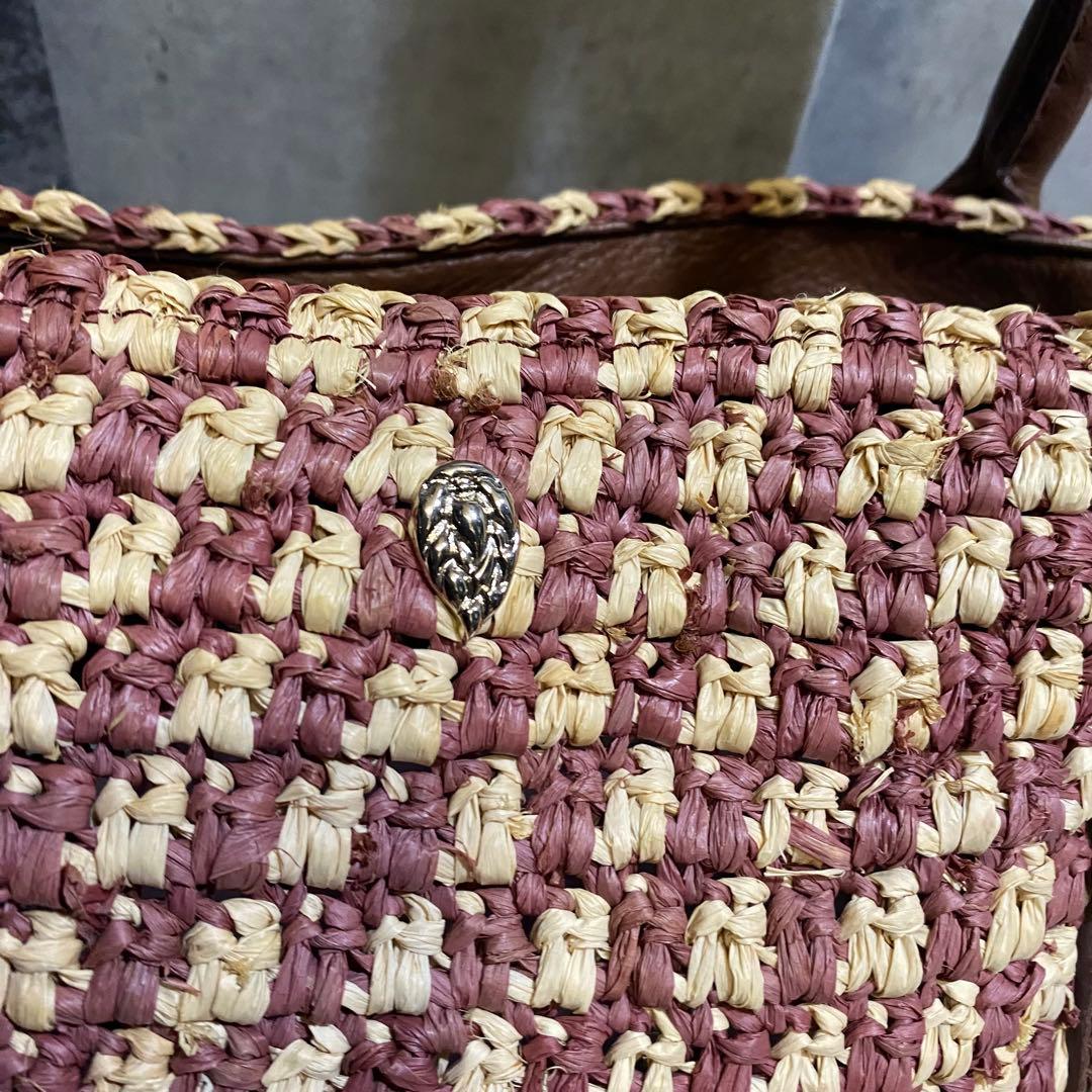 【極美品】HELEN KAMINSKI かごトートバッグ　A4