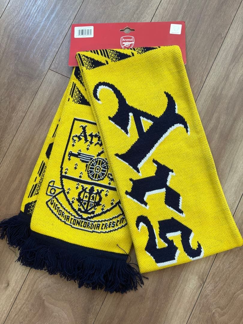 アーセナル イエロー マフラー(正規品)