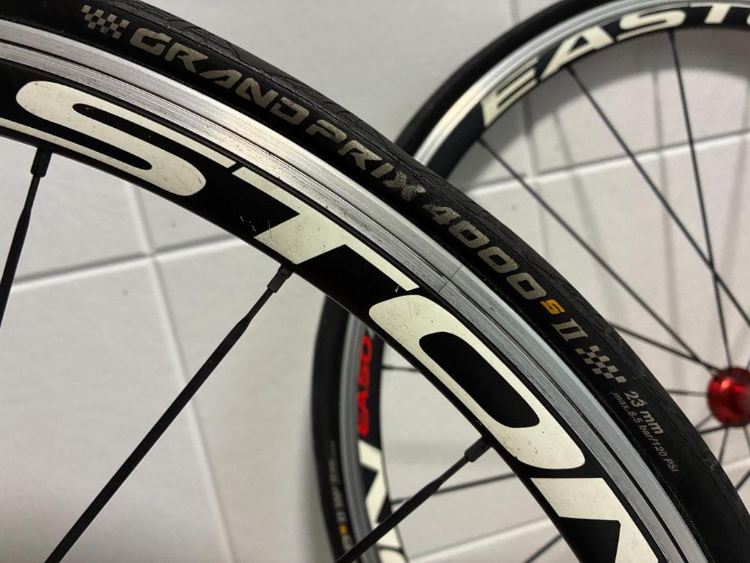 EASTON EA50 AERO ホイール前後セット クイックレバー付