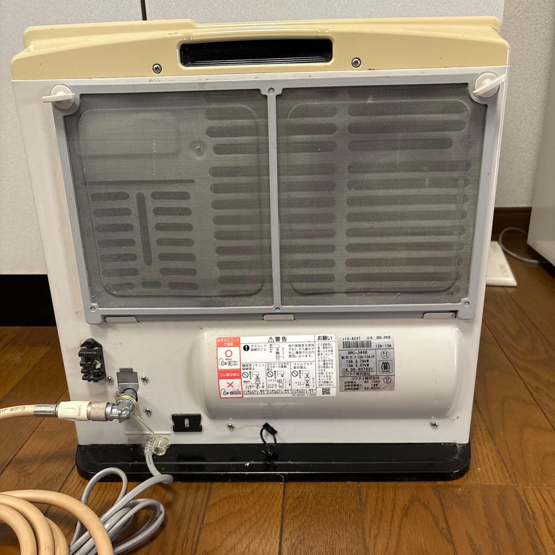 m*h様 【オークション】リンナイ ガスファンヒーター SRC-365E ガスホ