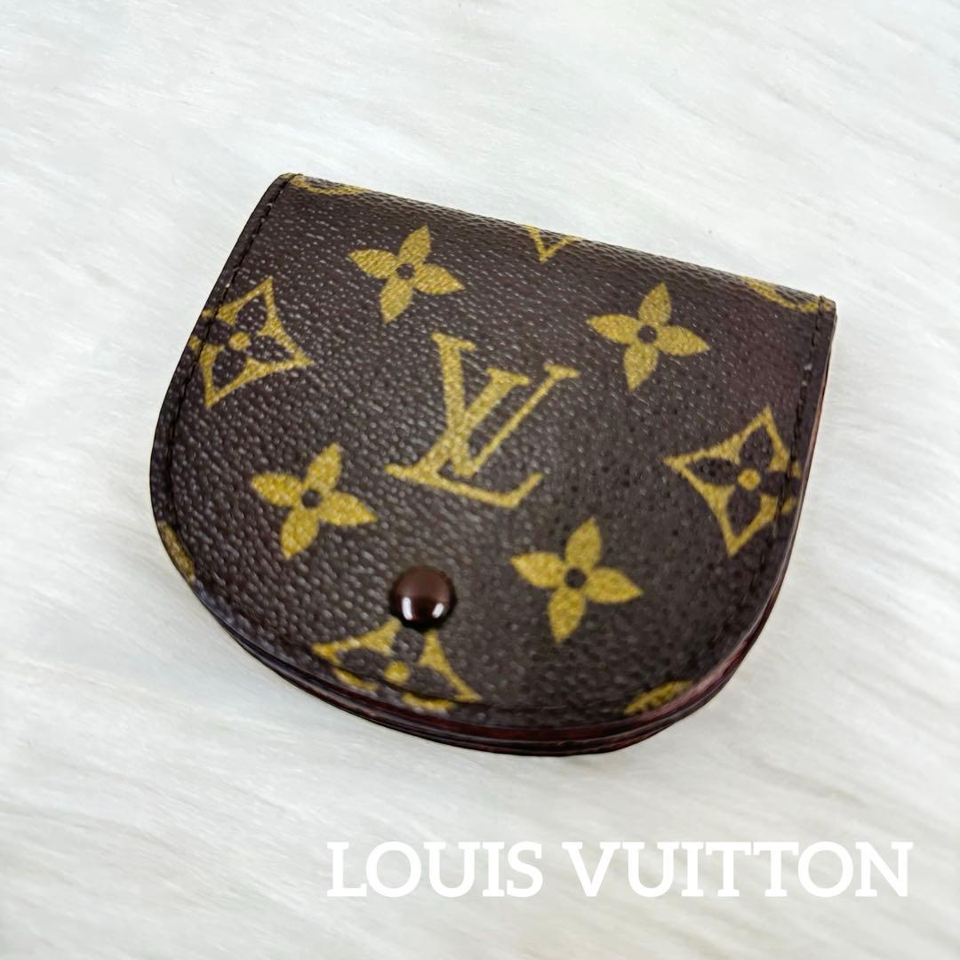 LOUISVUITTON モノグラム ケース ポルトモネグセ ラウンド型