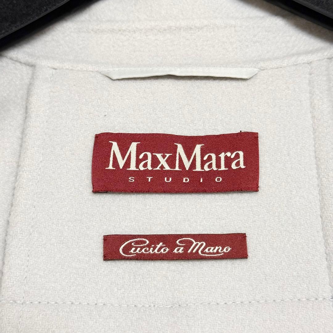 人気❤️MaxMara STUDIO カシミヤ　クチートアマーノ　ショートコート