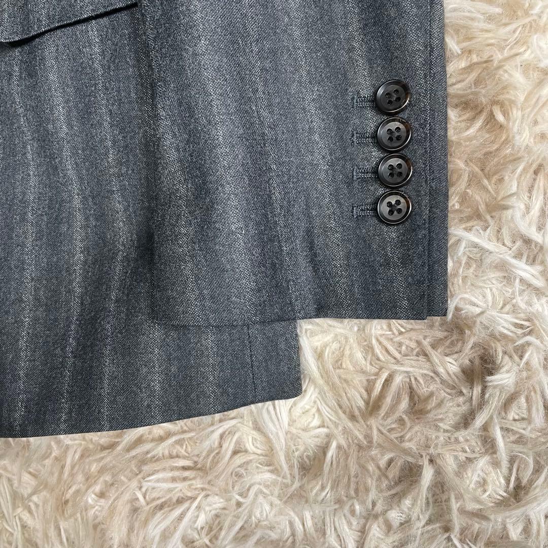 イタリア製生地 スーツセレクト セットアップ ダブルブレスト 本切羽 メンズ