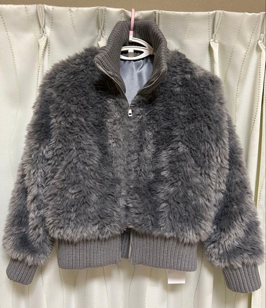 ESICA ハイネックボアブルゾン♡