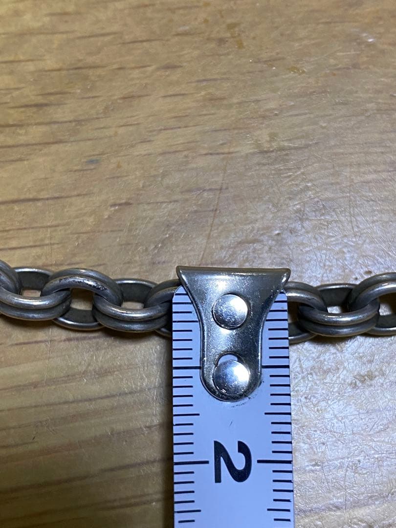 RUST ウォレットチェーン　シルバー925 ホールマーク　イギリス製