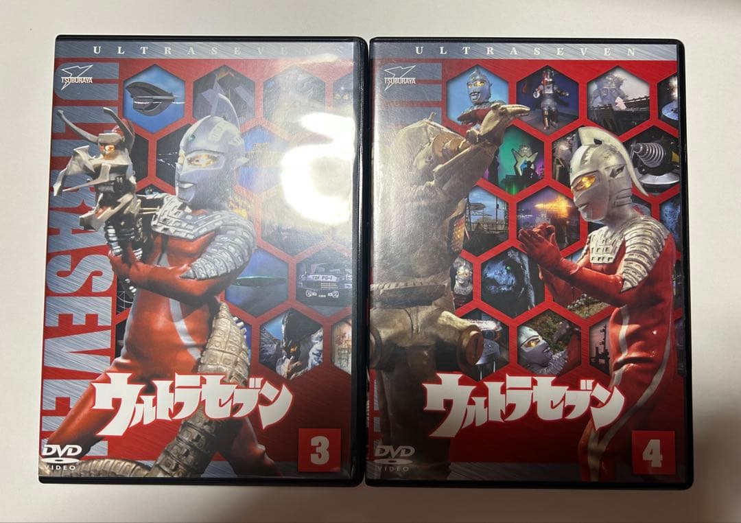 ウルトラセブンDVD VOL.1〜12巻セット