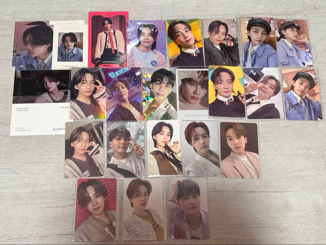 SEVENTEEN ジョンハン　トレカ