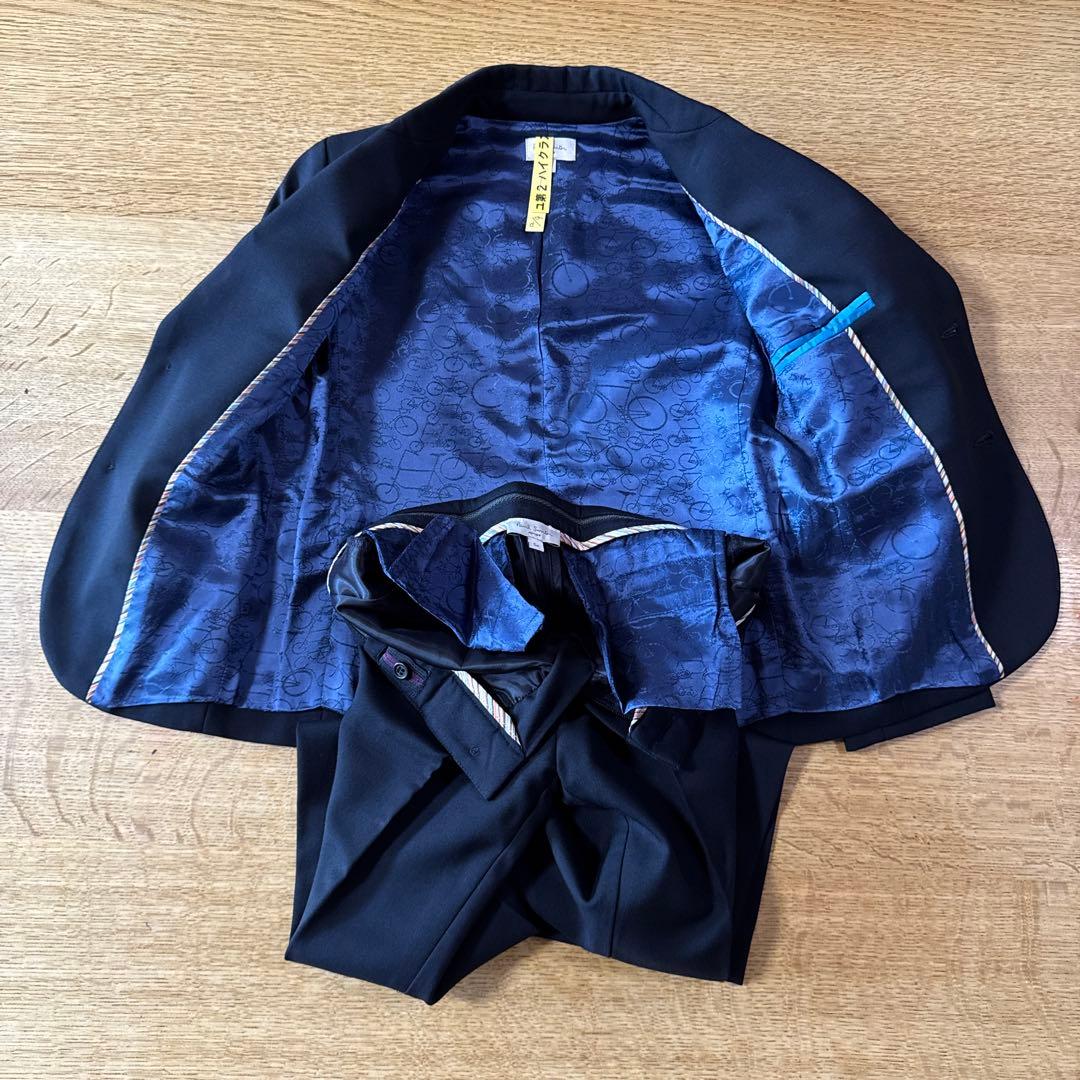 ポールスミスジュニア　濃紺スーツ 2つボタン　5A