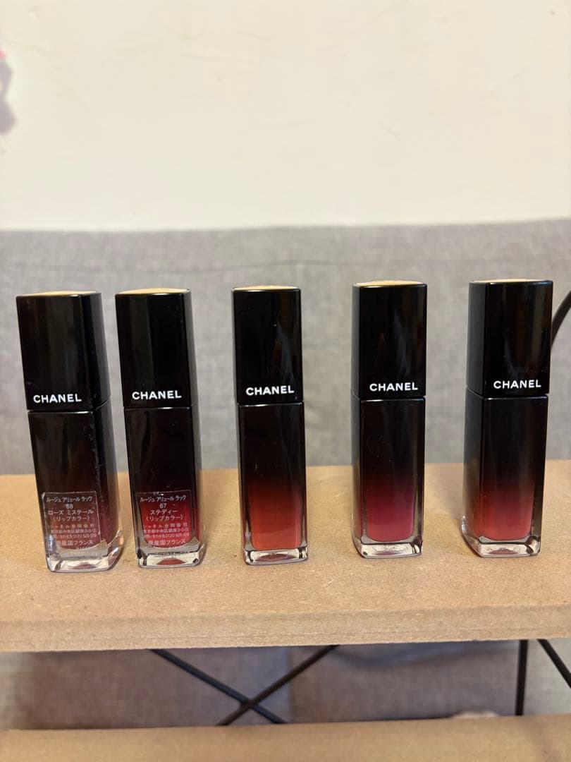 CHANEL ルージュアリュールラック　人気色5本　リップグロス 5本セット