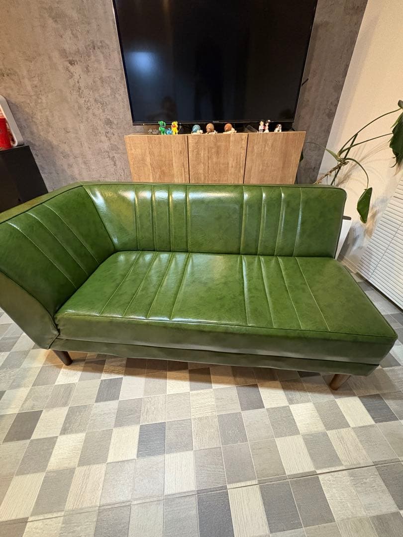 ニコアンド　クラシックダイナー　カウチソファーL