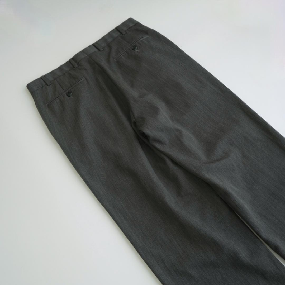 BROOKS BROTHERS ツータックスラックス　グレー 34R