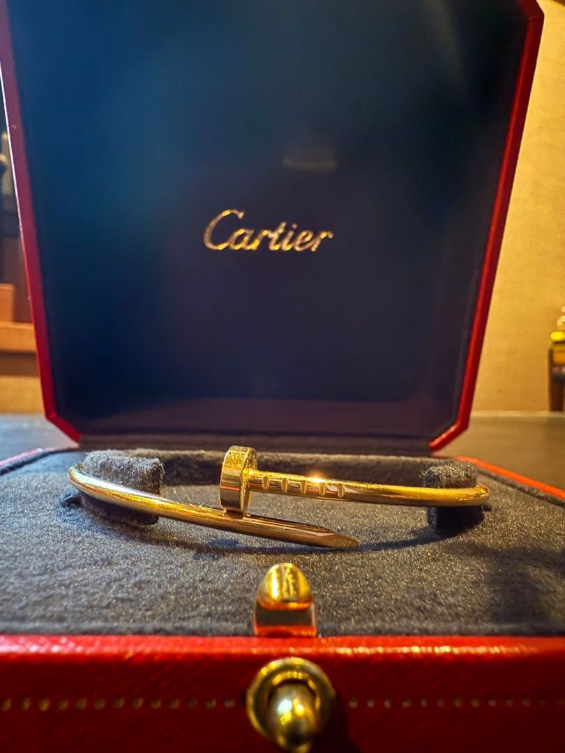 Cartier ジュストアンクル17センチ　イエローゴールド
