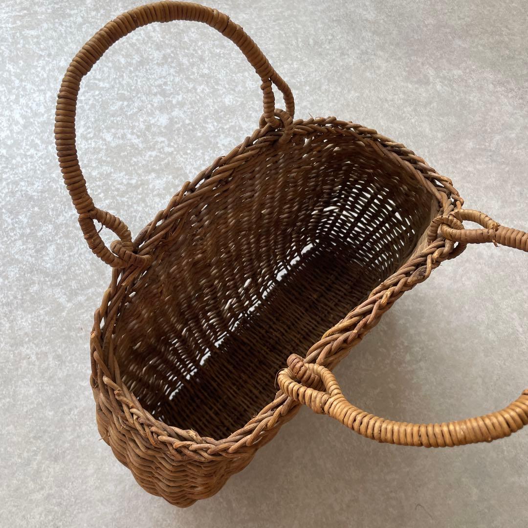 【定価4万】松野屋 あけび 手提げかごバッグ