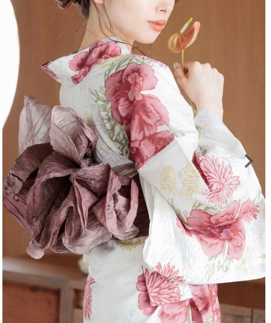 浴衣 Dita 大正ロマン牡丹寄せ