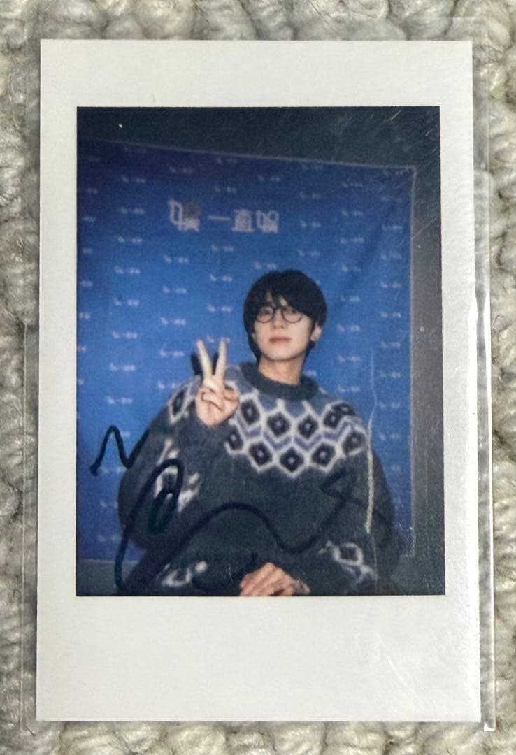 SEVENTEEN ウォヌ　マカオ　サイン会 当選者限定　チェキ　トレカ