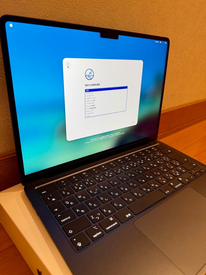 MacBook Air M2 13.6インチ ミッドナイト