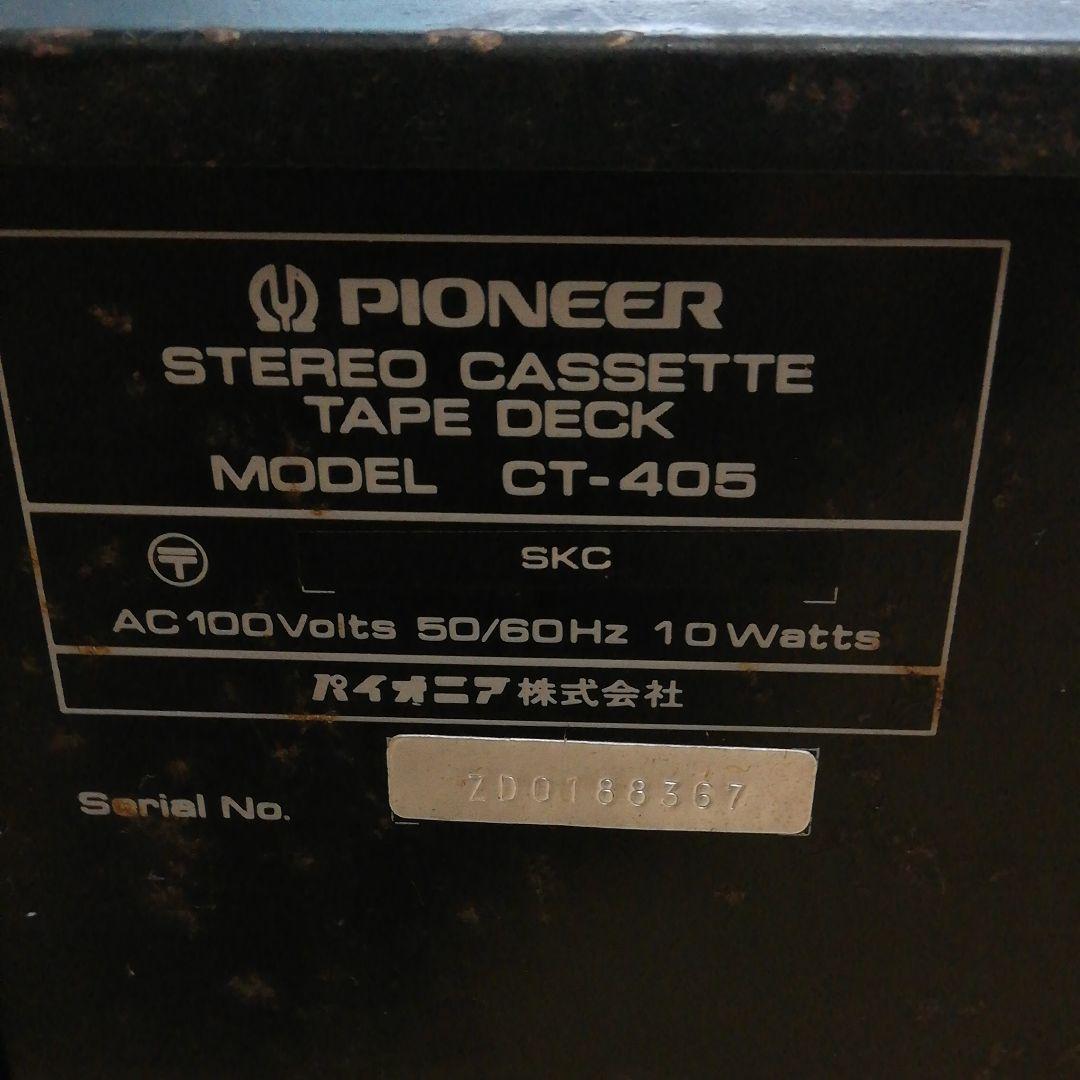 その他 STERO CASETTE TAPE DECK CT-405