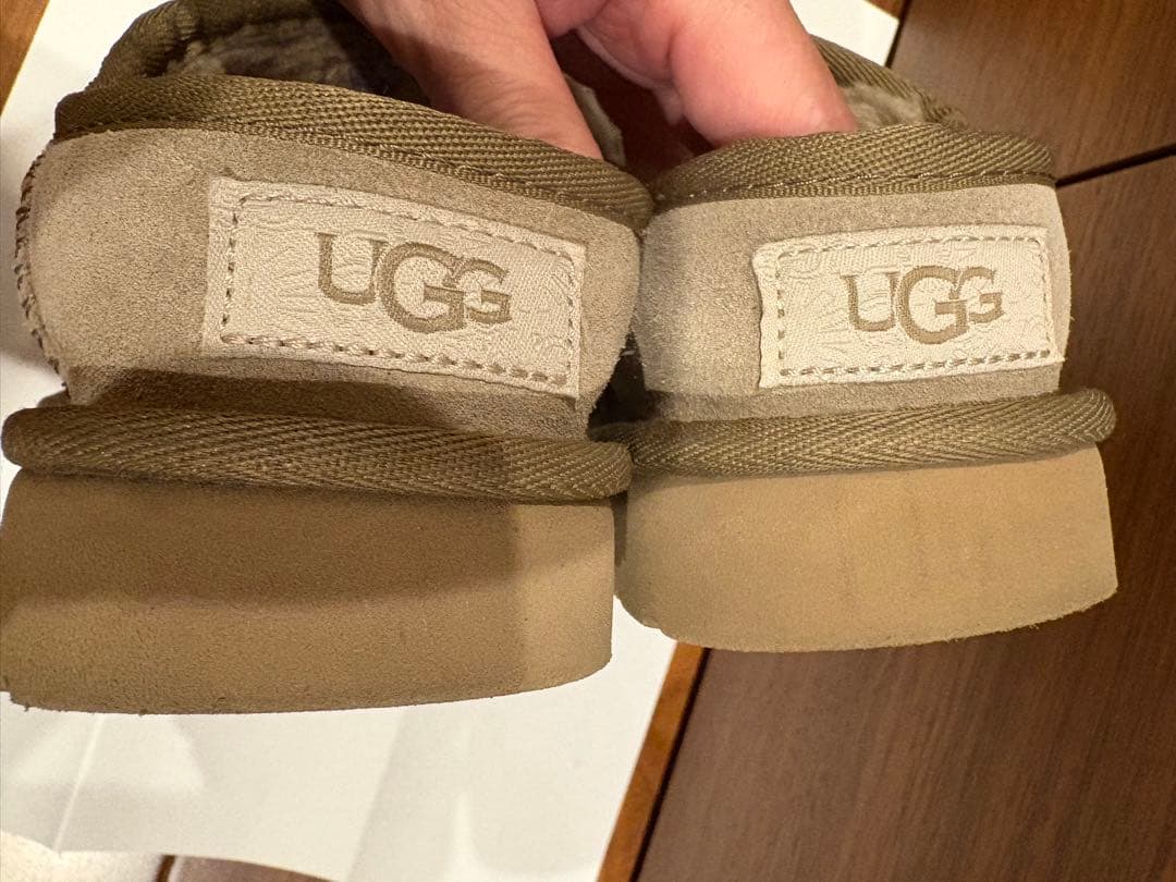 FRAMeWORK × UGG クラシックスリッパ　 アグ　ベージュ　 24cm