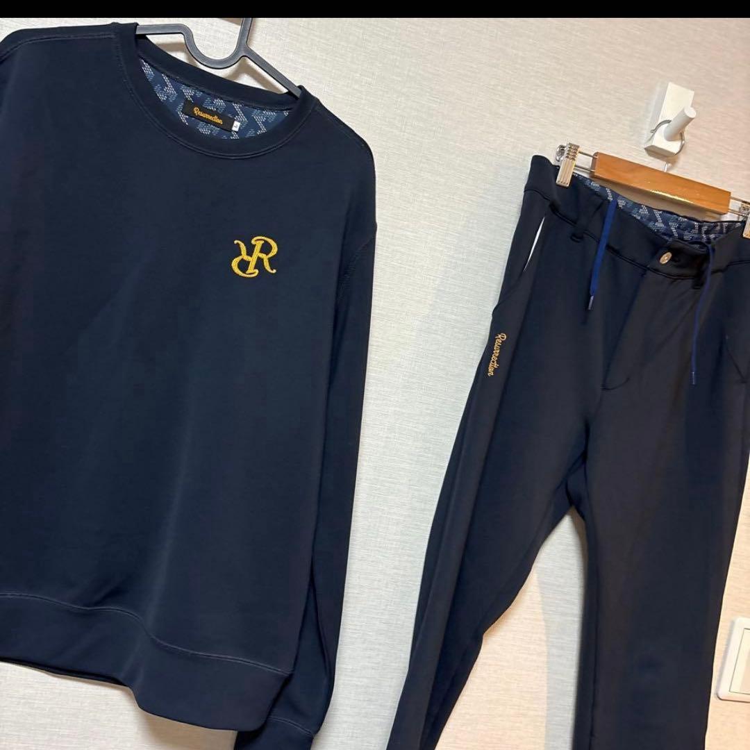 レザレクション セットアップ スウェット トレーナー パンツ