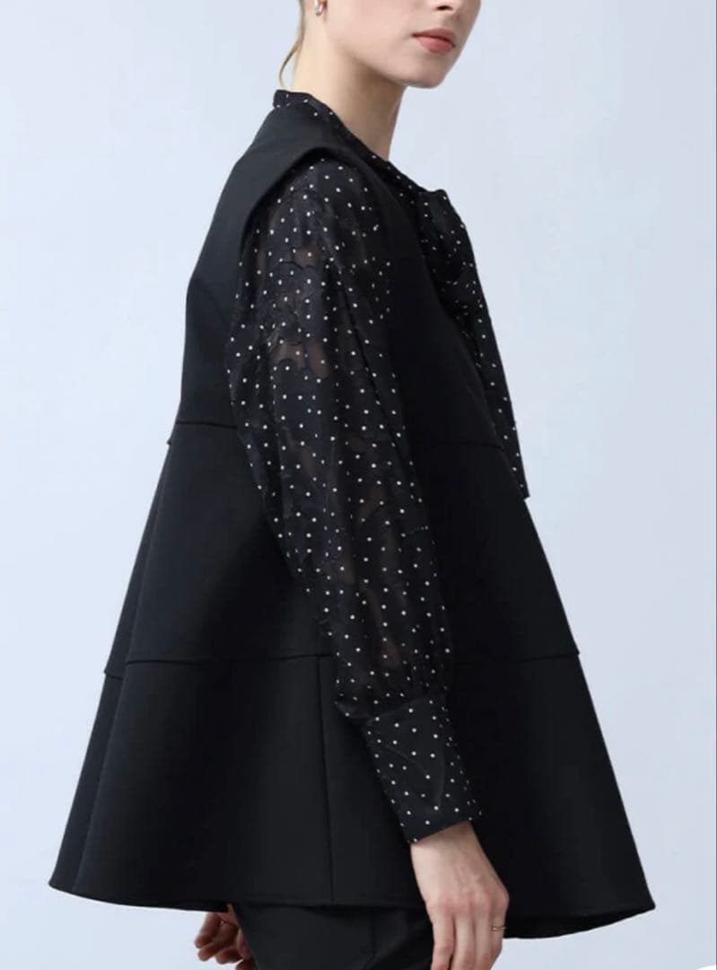 新品♡ Aga ペプラムジレジャケット