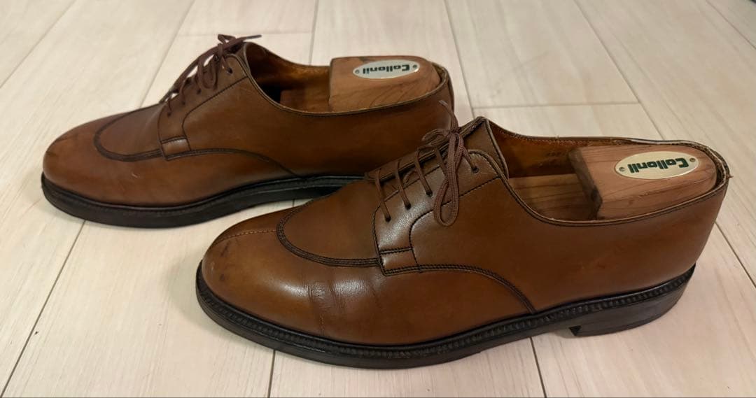 JMウエストン ハーフハント　Uチップ ブラウン 茶 シューズ