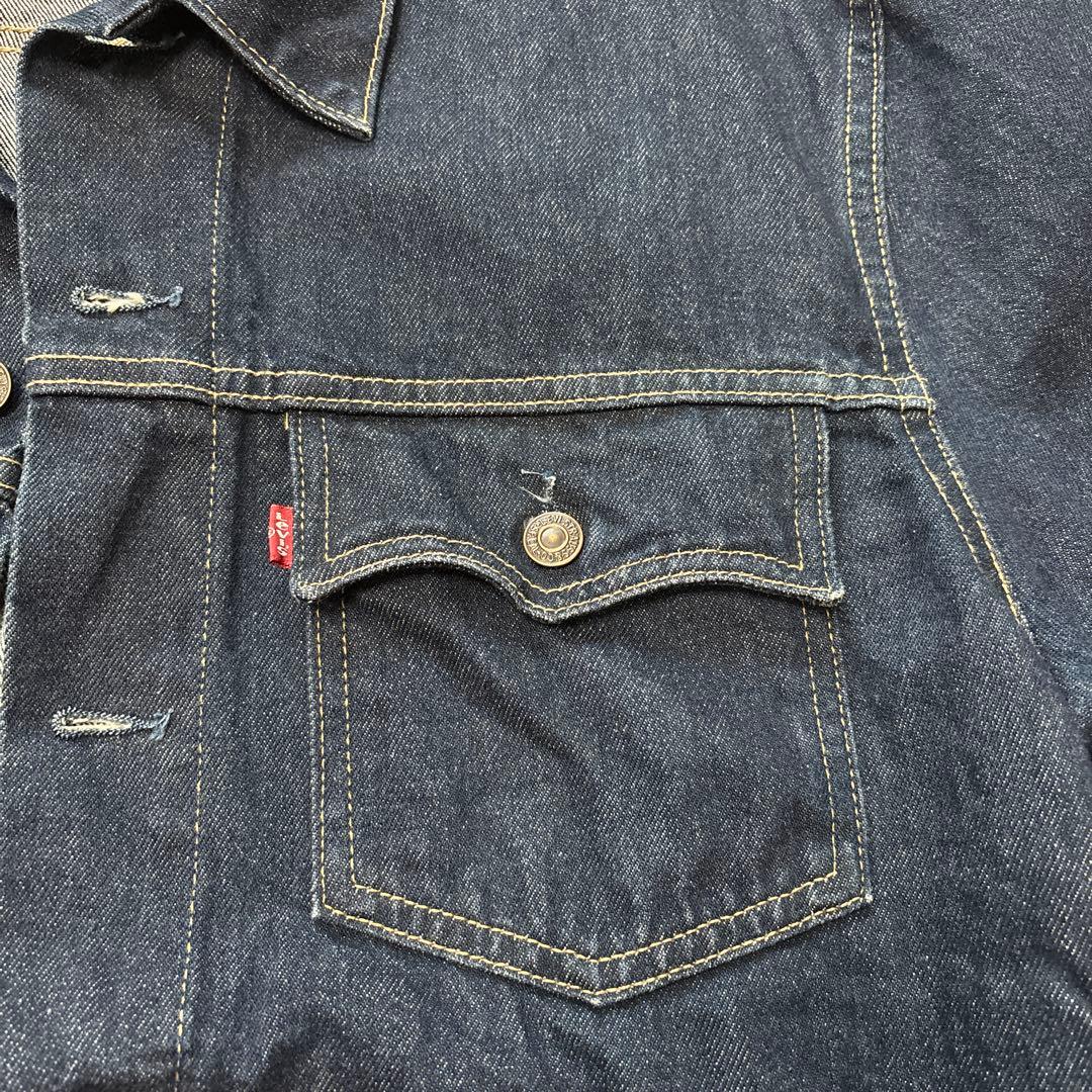 濃紺 00's EURO LEVI'S デニムジャケット 70570 06 XL