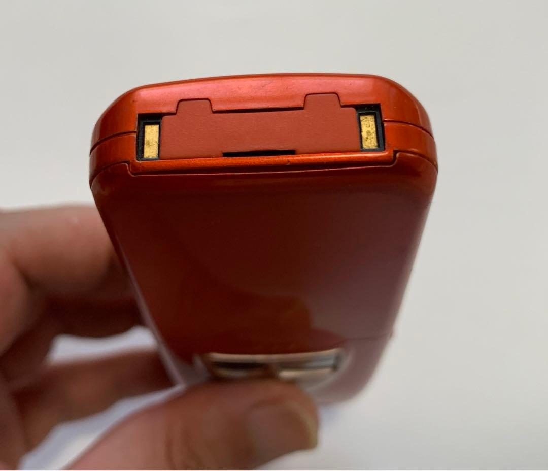 J-phone J-T06 東芝 TOSHIBA トロピカルオレンジ ジャンク品