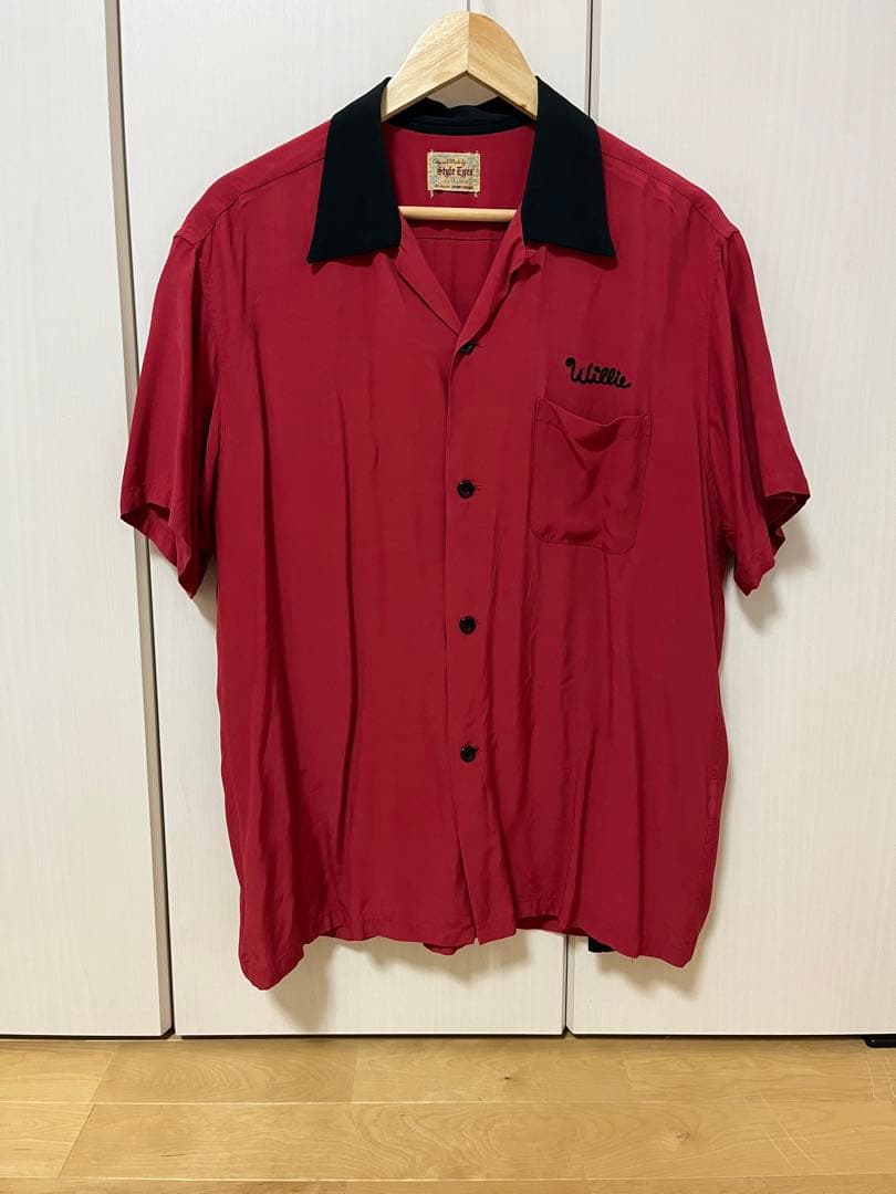 スタイルアイズ　ボウリングシャツ　Lサイズ