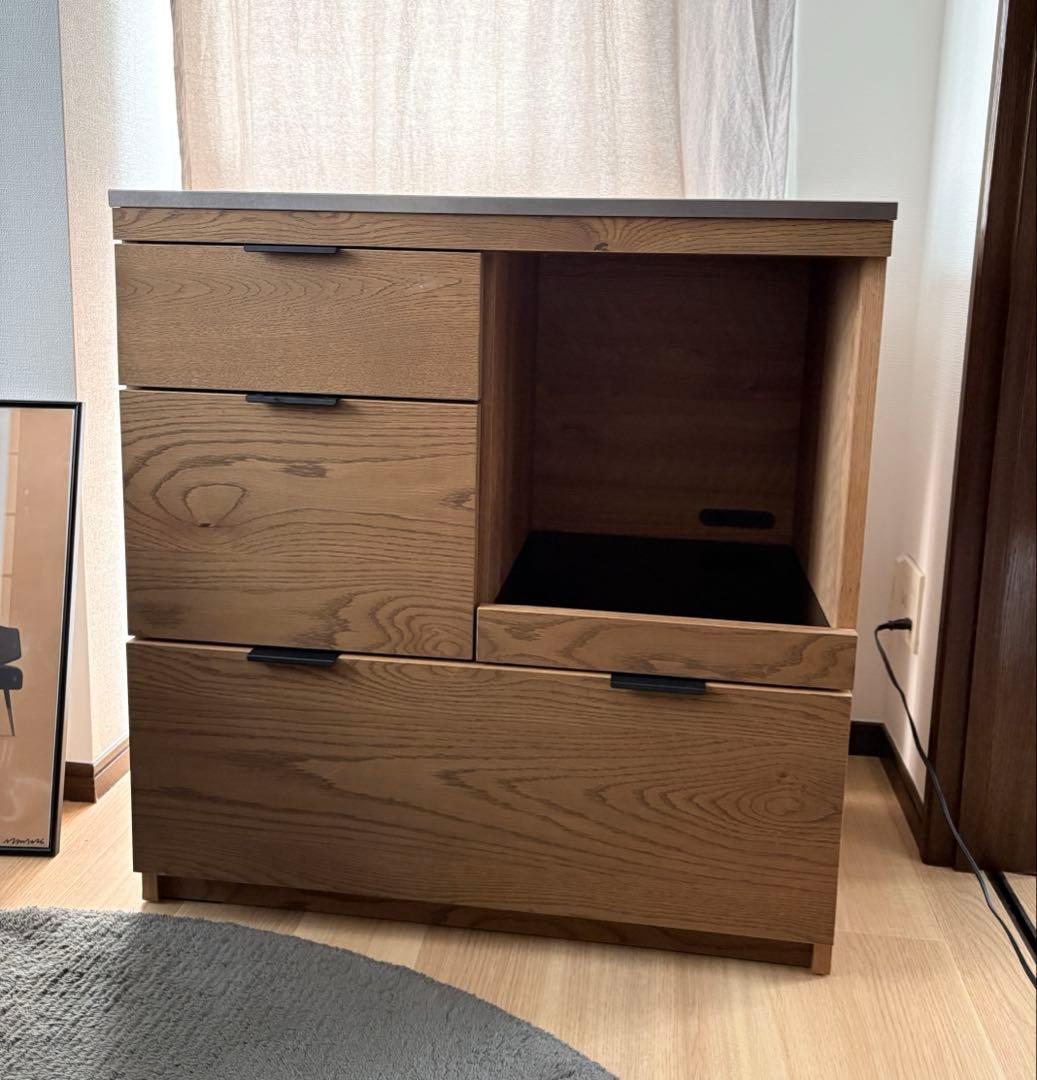 【nyanpon】unicoADDAY キッチンカウンター　W820