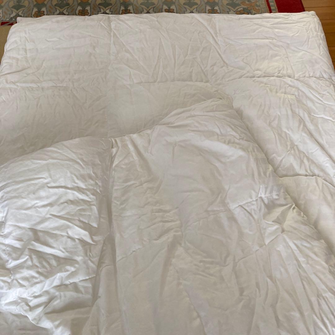 コストコ HOTEL GRAND ホワイトグースダウン掛け布団 クイーンサイズ