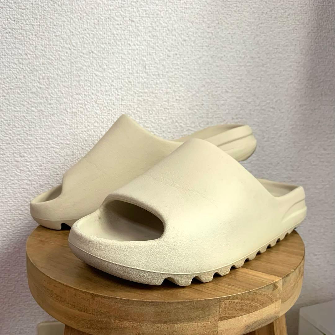 名作◎adidas YEEZY Slide PURE GW1934 US10