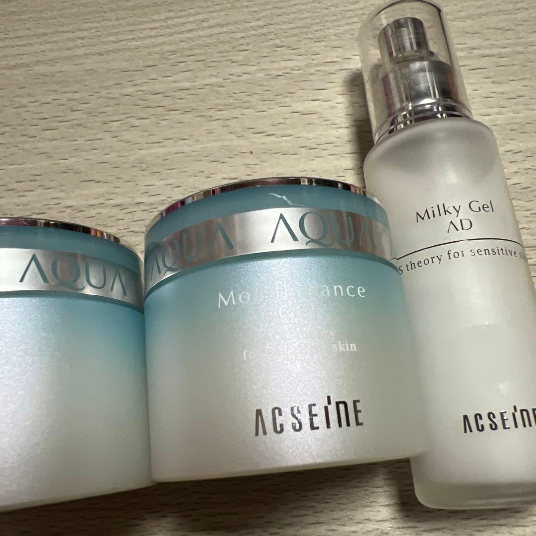 アクセーヌ モイストバランスジェル50ｇ ミルキィジェルAD60ml