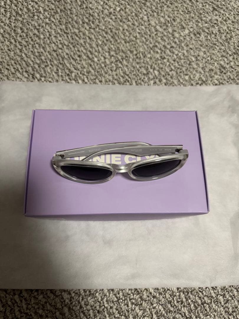 【美品】BONNIE CLYDE サングラス シルバー