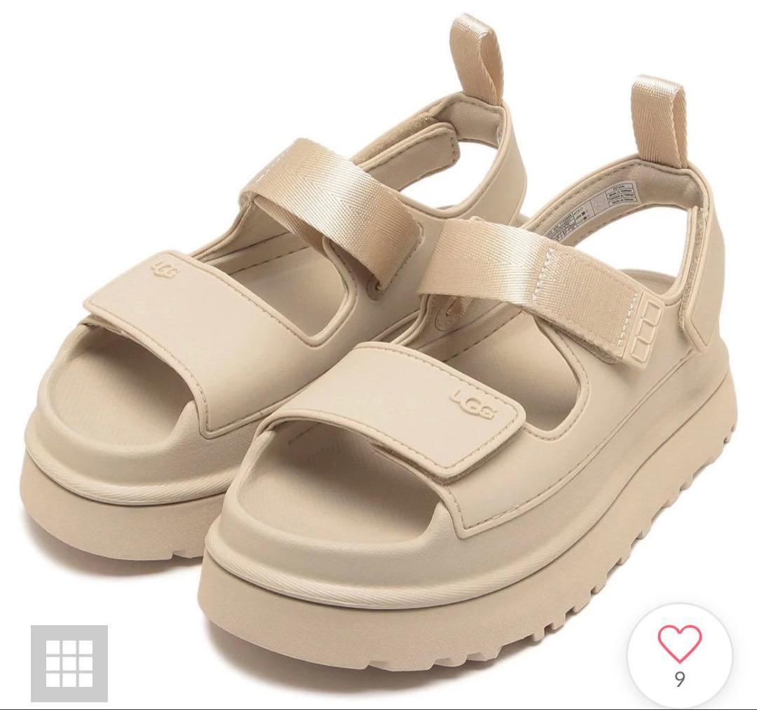 UGG EVA サンダル ゴールデングロー プラットフォーム